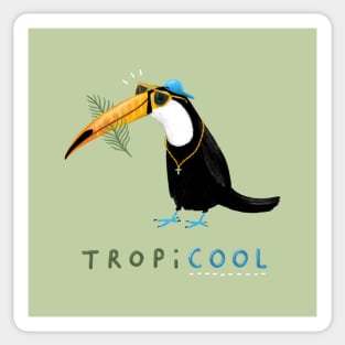 Tropicool Sticker